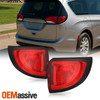 For 2017-2022 Chrysler Pacifica [Halogen Type] Red Tail Lights Outer Pair LH+RH