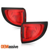 For 2017-2022 Chrysler Pacifica [Halogen Type] Red Tail Lights Outer Pair LH+RH