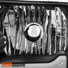 For 2001-2011 Ford Ranger Black Housing Headlights Headlamp Pair w/ LED Tube DRL