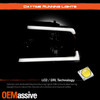 For 04-08 Ford F150 Black Headlights Pair w/ LED Greeting DRL Sequential Signal