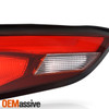 For 18-23 GMC Terrain SLE SLT Red Tail Lights Pair Outer+Inner 4Pc w/ LED Signal
