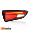 For 18-23 GMC Terrain Denali Red Tail Light Out+In 2 Pcs Driver w/ LED Tube DRL