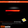 For 18-23 GMC Terrain SLE SLT Red Tail Light Inner Driver w/ LED Tube DRL Signal