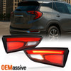 For 18-23 GMC Terrain Denali Red Tail Lights Inner Pair w/ LED Tube DRL+ Signal