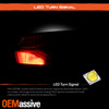 For 2019-2022 Chevy Blazer Red Tail Light Outer Passenger w/LED Tube DRL Signal