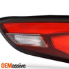 For 18-23 GMC Terrain SLE SLT Red Tail Lights Inner Pair w/ LED Tube DRL Signal