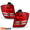 For 2009-2020 Dodge Journey Halogen Chrome Red Tail Lights Outer Pair Left+Right