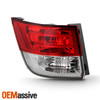 For 2014-2017 Honda Odyssey [Halogen Type] Chrome Tail Light Outer Driver Left