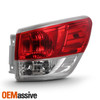 For 2013-2016 Nissan Pathfinder Halogen Chrome Red Tail Light Outer Passenger