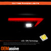 For 22-24 GMC Terrain SLE|SLT|AT4 Full LED Tail Lights Complete Set Black Trim