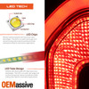 For 22-24 GMC Terrain SLE|SLT|AT4 LED Tail Light Inner - Outer Left Side Black