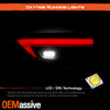 For 22-24 GMC Terrain SLE|SLT|AT4 LED Tail Light Inner Left - Right Side Black