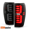 For 19-20 GM Sierra 1500 Black Smoked Tail Lights w/LED Greeting DRL Turn Signal