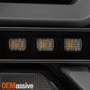 For 19-20 GM Sierra 1500 Black Smoked Tail Lights w/LED Greeting DRL Turn Signal