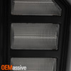 For 19-20 GM Sierra 1500 Black Smoked Tail Lights w/LED Greeting DRL Turn Signal