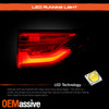 For 2018-2021 Chevy Traverse LED Tail Light Rear Brake Lamp Complete Set