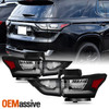 For 2018-2021 Chvey Traverse LED Tail Light Complete Set Rear Brake Lamp