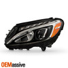 For 2015-2018 Mercedes Benz C300 Full LED Single Projector Headlight Driver Left