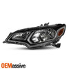 For 2015-2017 Honda Fit [Halogen Type] Chrome Headlight Headlamp Driver Left LH