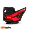 For 22-24 Chevy Traverse Full LED Running Black Red Tail Light Outer Passenger