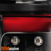 For 2004-2008 Ford F150 Black Tail Lights Pair w/ LED Brake Running +Red Parking