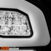 For 19-23 RAM 2500 3500 [Full LED] Black Tail Lights Pair w/ Sequential Greeting