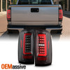Fit 2015-2022 Chevy Colorado / GMC Canyon Black Housing RED Light Bar Tail Light