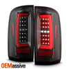 Fit 2015-2022 Chevy Colorado / GMC Canyon Black Housing RED Light Bar Tail Light