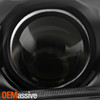 For 1997-2004 Chevy Corvette C5 Projector Headlights Headlamp Black Replacement
