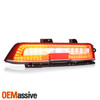 For 2014-2015 Chevy Camaro Halogen Type Red Tail Lights Driver w/LED Turn Signal