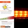 For 2014-2015 Chevy Camaro Halogen Type Red Tail Lights Driver w/LED Turn Signal