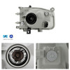 For 1999-2004 Nissan Pathfinder Headlight Chrome Housing Driver Passenger Pair