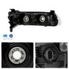 For 2000-2002 Saturn L Series Headlights Headlamps Chrome Housing Replacement