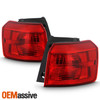 For 2010-2017 GMC Terrain SL | SLE | SLT Chrome Red Tail Brake Lights Outer Pair