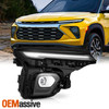 For 2024-2025 Chevy Trailblazer Projector Black Headlight Passenger w/LED Signal
