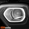 For 2024-2025 Chevy Trailblazer Projector Black Headlights Pair w/LED DRL Signal