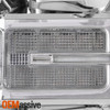 For 2020-2022 Ford F250 F350 SuperDuty Projector Chrome Headlight w/LED Tube DRL