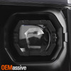 For 2020-2022 Ford F250 F350 SuperDuty Projector Black Headlights w/LED Tube DRL