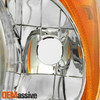 For 2006-2008 Subaru Forester [Halogen Type] Chrome Headlights Pair Left + Right