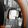 For 2006-2008 Subaru Forester [Halogen Type] Black Headlights Pair Left + Right
