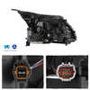 For 2021-2024 Nissan Armada FULL LED Black Headlight Left w/Tube DRL Turn Signal