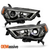 For 2021-2024 Toyota 4Runner Bi-LED Projector Chrome Headlights Pair Left+Right