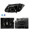 For 19-21 Mereceds Benz W205 C300 C43 AMG LED Black HeadLamp Passenger w/Non-AFS