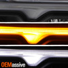 For 21-24 Dodge Durango Black Bezel FullLED Projector Headlamp Passenger w/o AFS