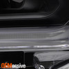 For 21-24 Dodge Durango Black Bezel Projector Headlight Driver w/ Halogen Signal