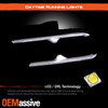 For 21-24 Dodge Durango Black Bezel Projector Headlights Pair w/ Halogen Signal