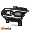 For 21-24 Dodge Durango Black Bezel Projector Headlight Right w/ Halogen Signal