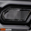For 21-24 Dodge Durango Black Bezel Projector Headlight Right w/ Halogen Signal