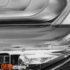 For 21-24 Dodge Durango Chrome Bezel Projector Headlights Pair w/ Halogen Signal