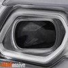 For 21-24 Dodge Durango Chrome Bezel Projector Headlight Right w/ Halogen Signal